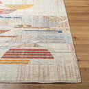 Nicklaus Modern Brown Area Rug
