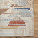 Nicklaus Modern Brown Area Rug