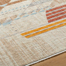 Nicklaus Modern Brown Area Rug