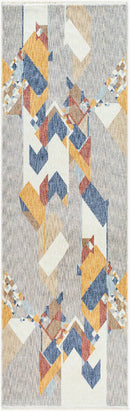 Abrahm Modern Dark Blue Area Rug