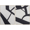 Whitnee Black/Brown Wall Art Piece