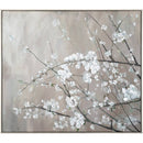 Charisa White Wall Art Piece