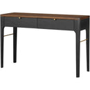 Aeisha Black Console Table