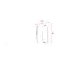 Rozina Ivory/Brown End Table