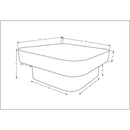 Nickalas Brown Coffee Table