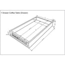 Salomon Brown Coffee Table