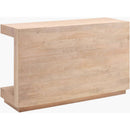 Faron Brown Console Table