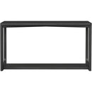 Melani Black Console Table