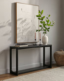 Melani Black Console Table