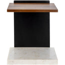 Conard Brown/Black End Table