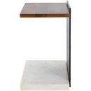Conard Brown/Black End Table