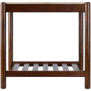 Chaka Cream/Brown End Table