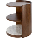 Graig Dark Brown End Table
