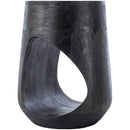 Renita Black End Table