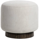 Pomos Cream/Brown Ottoman
