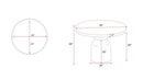 Rijssen Black Dining Table