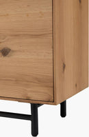 Yomara Black/Brown Sideboard