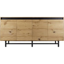 Yomara Black/Brown Sideboard