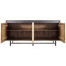 Yomara Black/Brown Sideboard