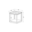 Kynan Wheat End Table