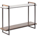 Franklin White Console Table