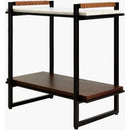 Dashan White End Table