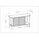 Brandy Brown Cabinet