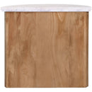 Keyetta White End Table