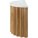 Keyetta White End Table