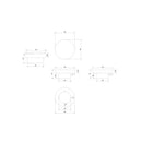 Raechell Dark Brown Coffee Table