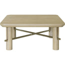Quinisha Metallic - Brass Coffee Table