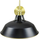 Lasheena Rustic Black Wall Sconces