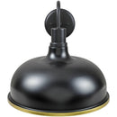 Sharieka Rustic Black Wall Sconces