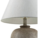 Riki Traditional Light Gray/Beige Table Lamp