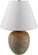 Riki Traditional Light Gray/Beige Table Lamp