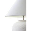 Wallasey Rustic White Table Lamp