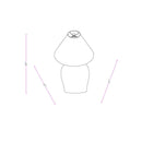 Reve Global Beige Table Lamp