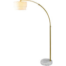 Corinne Traditional Gold Floor Lamp