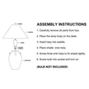 Kabir Global Red Table Lamp
