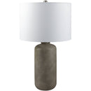 Eryka Traditional Light Gray Table Lamp