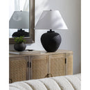 Catherine Global Black Table Lamp