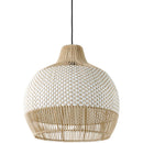 Konstance Rustic Black/White Ceiling Lighting