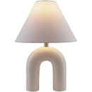 Quenten Global White Table Lamp