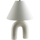 Quenten Global White Table Lamp