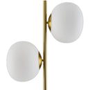 Shaana Modern Metallic - Brass Floor Lamp