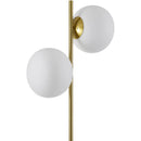 Shaana Modern Metallic - Brass Floor Lamp