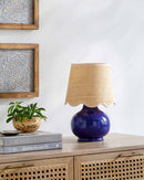 Kolleen Cottage Navy Table Lamp