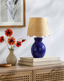 Reann Cottage Navy Table Lamp