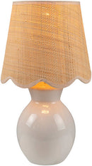 Reann Cottage White Table Lamp