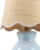 Reann Cottage Blue Table Lamp